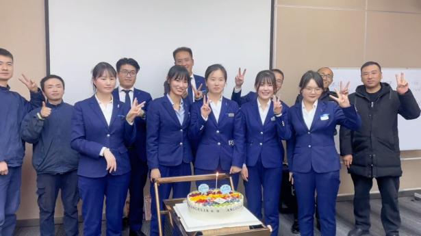 陜西豪林汽車銷售有限公司舉辦了2024年第1季度員工生日會(huì)